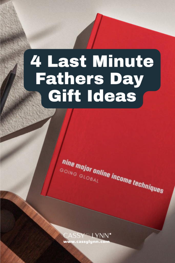 4 last minute fathers day gift ideas