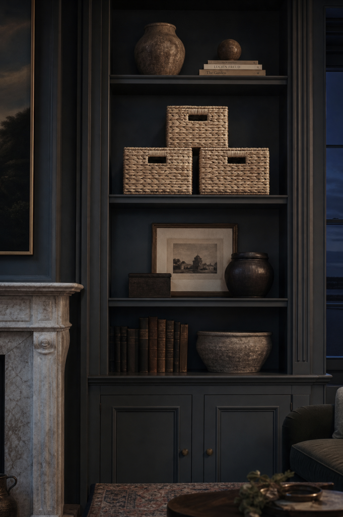 Woven Water Hyacinth Storage Baskets for Natural Home Décor