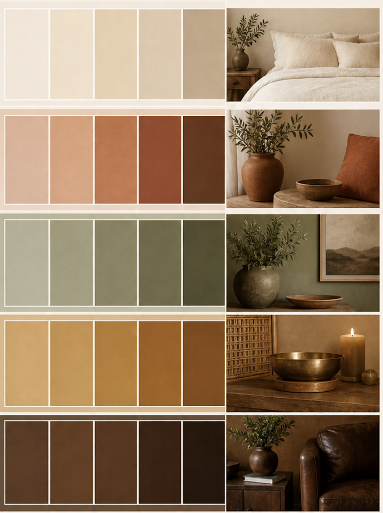 Understanding the Earthy Tones Palette