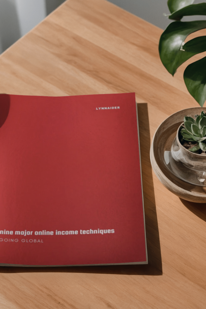 nine major online income techniques